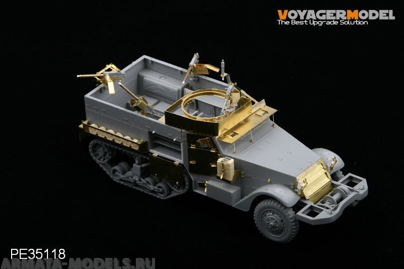PE35118 Набор фототравления для 1/35 WWII M2A1 half track?For DRAGON6329?
