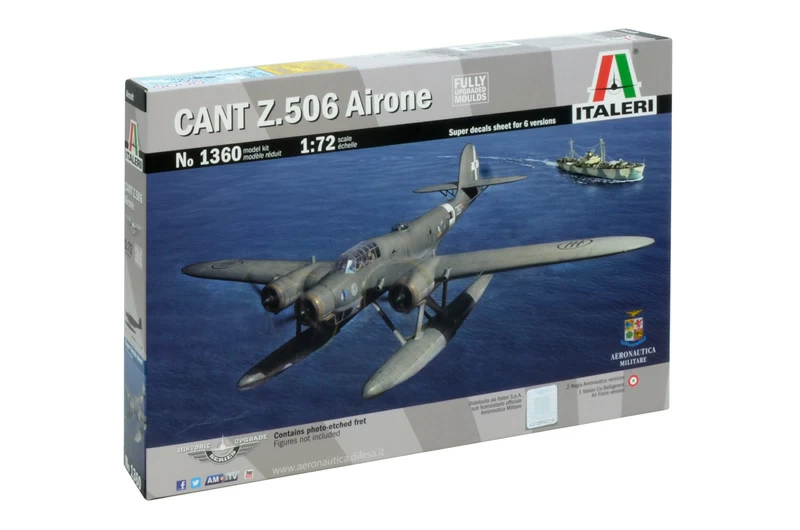 1360ИТ САМОЛЕТ CANT Z 506 AIRONE Italeri