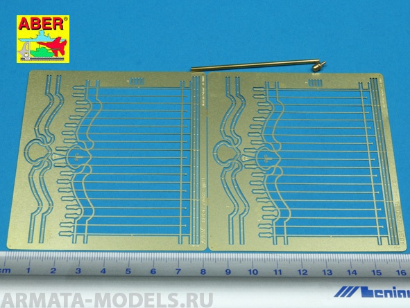 ABR-35-D-21  Дополнения для  Fence type B для  1/35