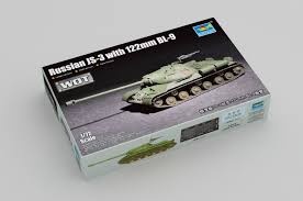 07163 Танк  Russian JS-3 with 122mm BL-9  (1:72)