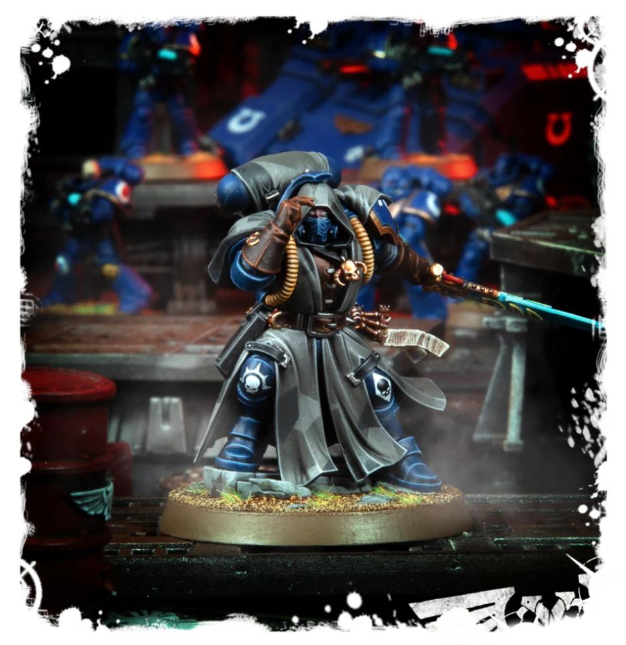 48-67GW Набор Космодесант. Примарис-Библиарий в броне Фобос (Space Marines. Primaris Librarian in Phobos Armour)