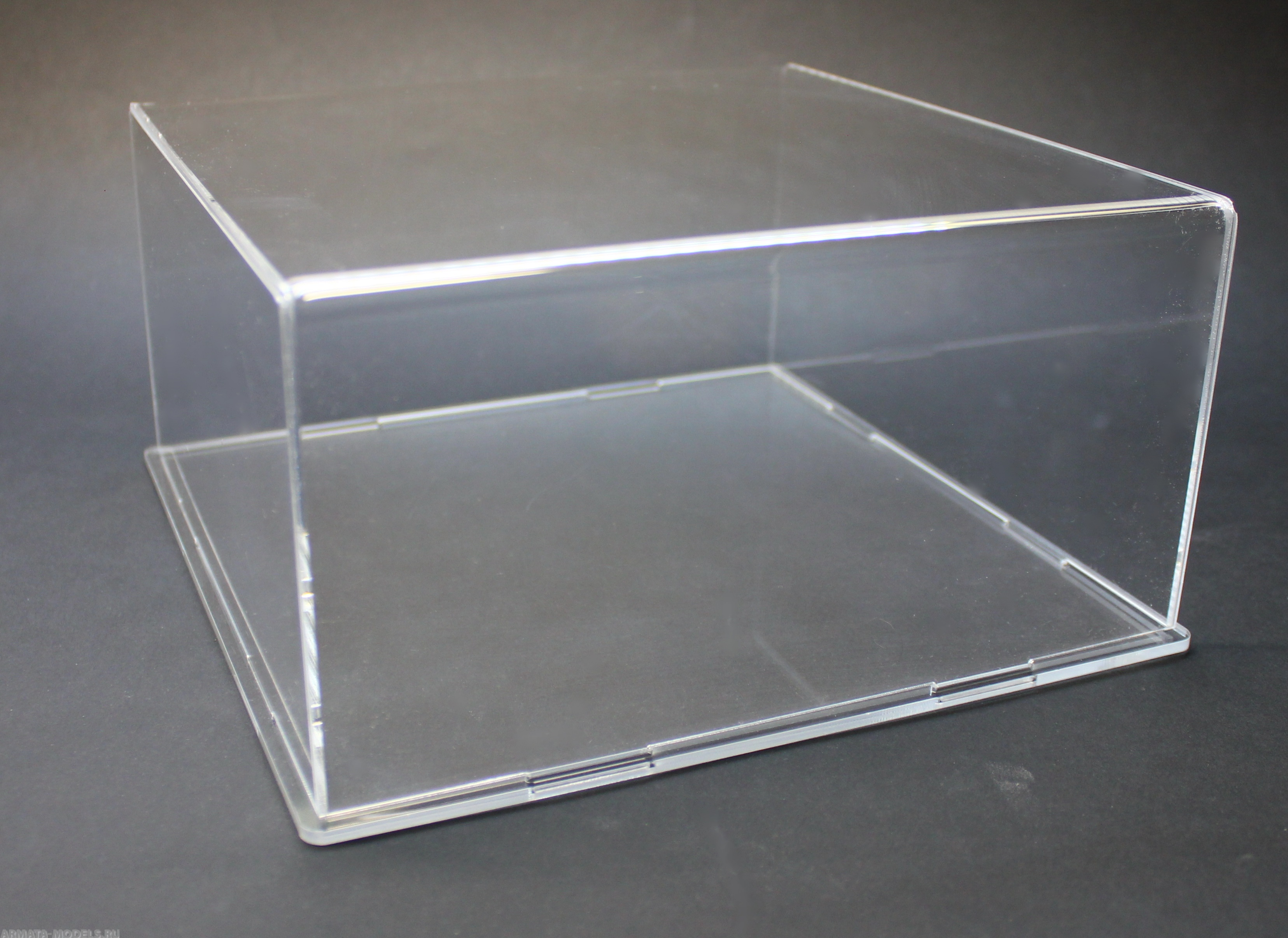 AM14479 бокс 2+3 прозрачное основание 400х400х125