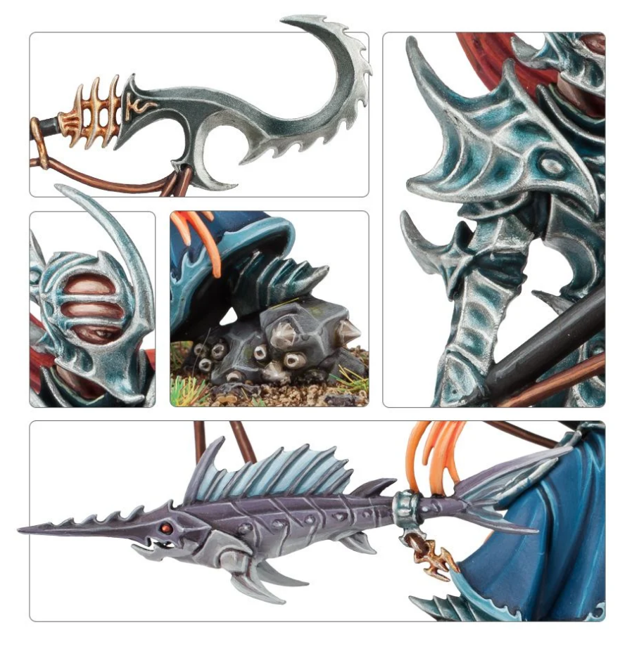 87-25GW Набор Глубиннорожденные Идонет. Ишаранн Разрыватель Душ (Idoneth Deepkin: Isharann Soulrender)