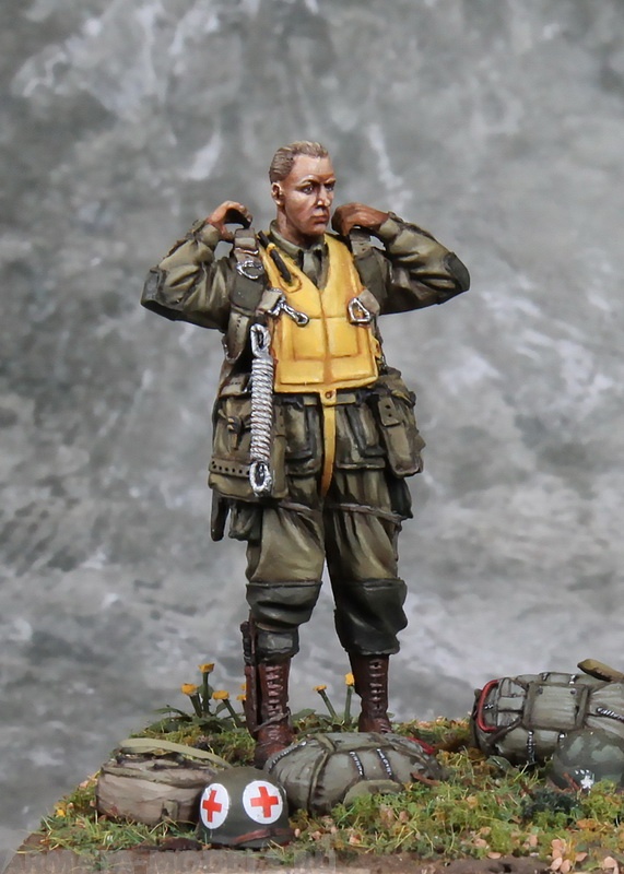 35176SOGA Сombat Medic  U.S. Army Airborne. D-Days.1944. SOGA Miniatures