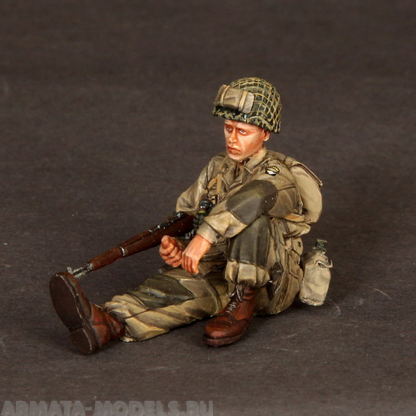 3515SOGA U.S. Army Airbornes on rest SOGA Miniatures