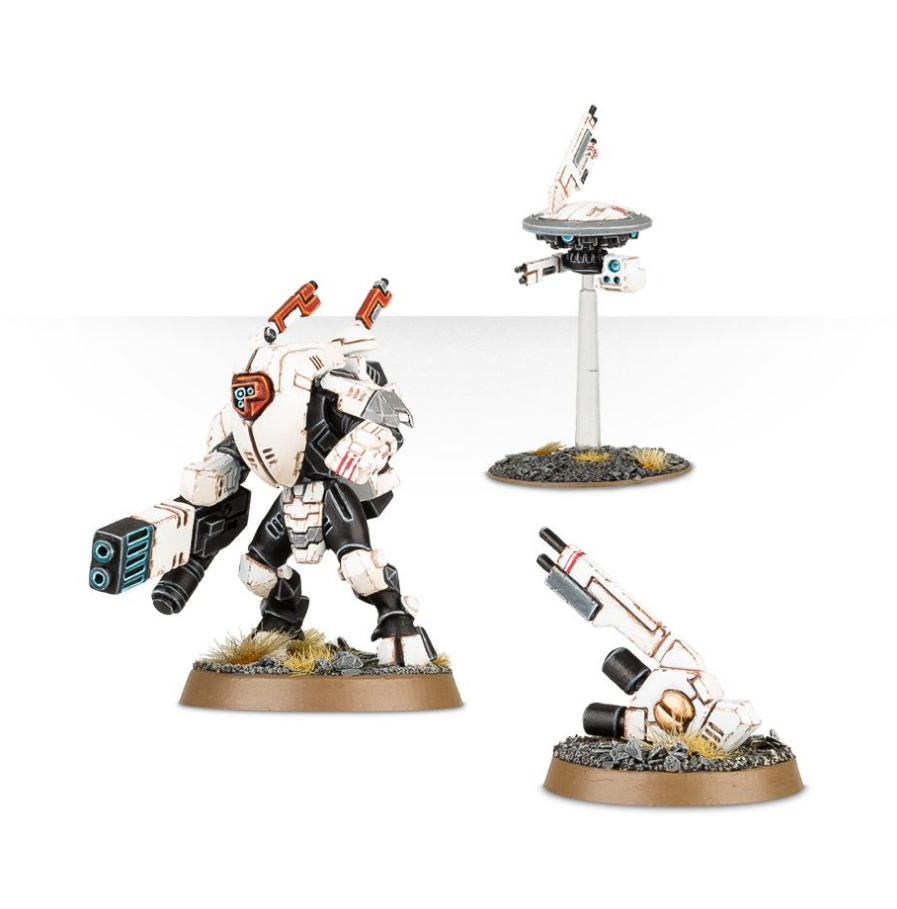 56-14GW Набор Империя Т'ау: Боевые стелс-костюмы XV25 (T'au Empire XV25 Stealth Battlesuits)