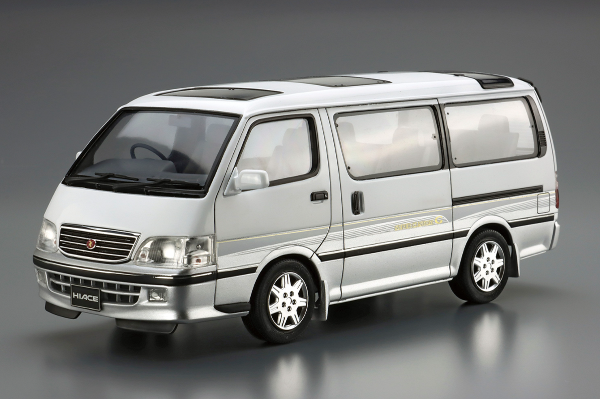 06274 Toyota HiAce Super Custom G '99 Aoshima