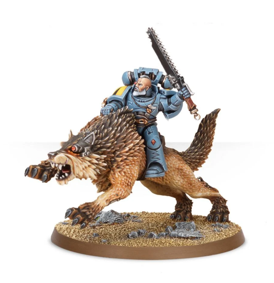 53-09GW Набор Космические Волки. Кавалерия Громовых Волков (Space Wolves Thunderwolf Cavalry)