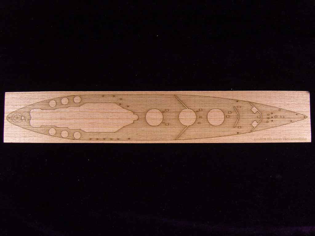 AW50022 Деревянная палуба для 1/600 HMS Nelson