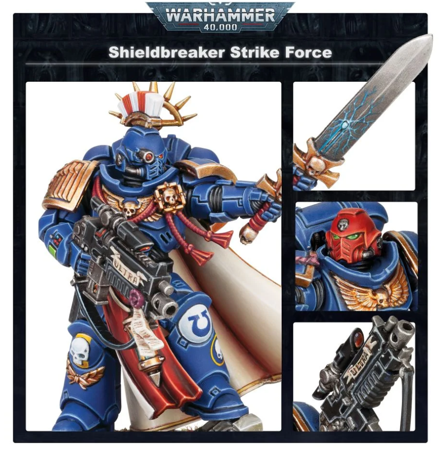 48-47GW Набор Космодесант. Ударный Отряд Щитолом (Space Marines: Battleforce – Shieldbreaker Strike Force)