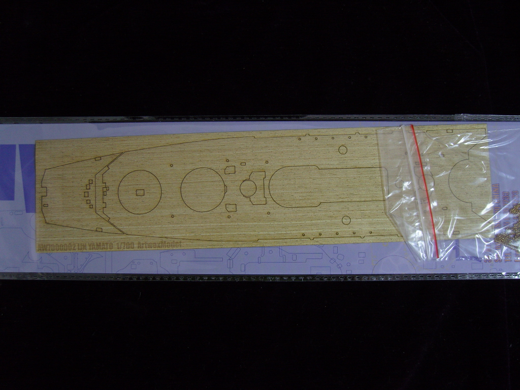 AW20002 Деревянная палуба для IJN Yamato