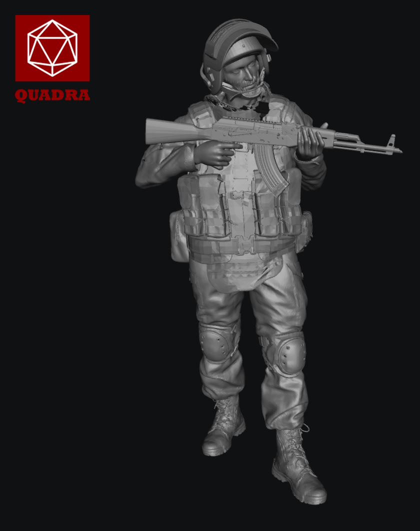 QA35613 Спецназ РФ 3 QUADRA