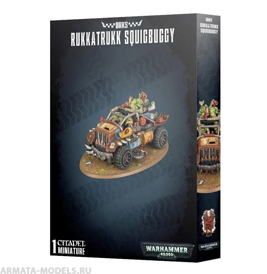 50-35GW Набор Орки. Кормушечный Сквигобагги (Orks Rukkatrukk Squigbuggy)