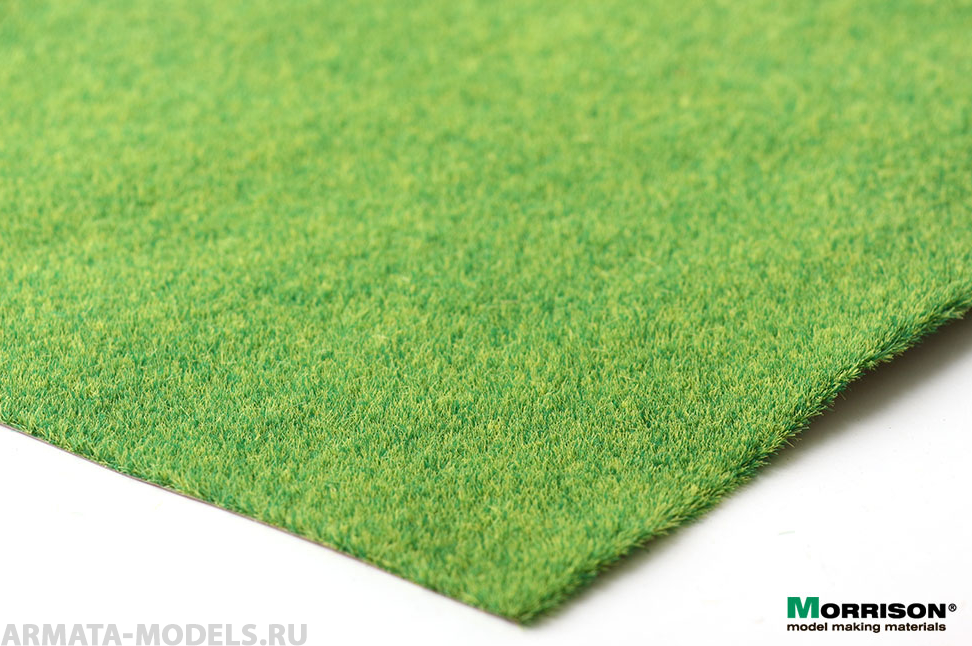 080trl006 Травяной мат «Яркая зелень» (А3 - 29х40 см.)