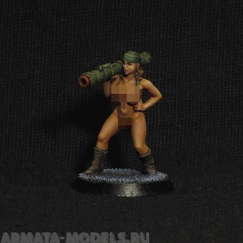 Veronika with launcher BROTHER VINNI's