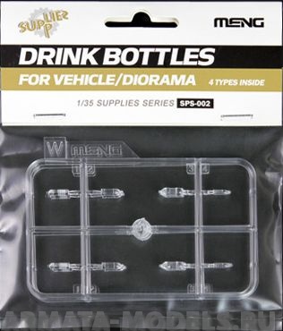 SPS-002 Drink Bottles for Vehicle/Diorama Meng