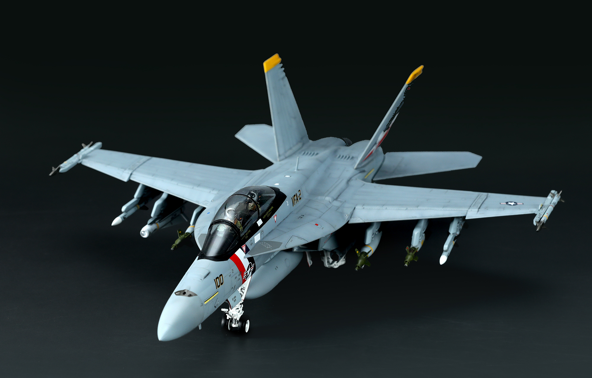 LS-016 Сборная модель Boeing F/A-18F Super Hornet Bounty Hunters Meng