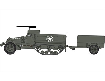A02318V Полугусеничный бронетранспортер Half-Track M3 Airfix