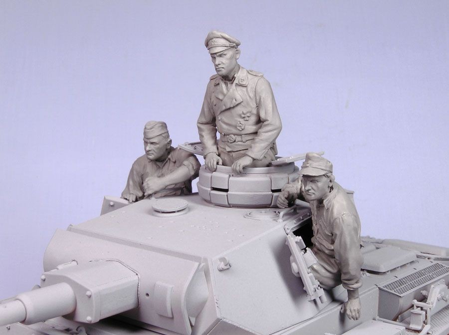 T35108 Германский танковый экипаж для Pz.Kpfw.III IV 1 (3) Tank