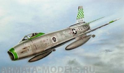 SH72120 Самолет F-86H Sabre Hog in USAF service Special Hobby