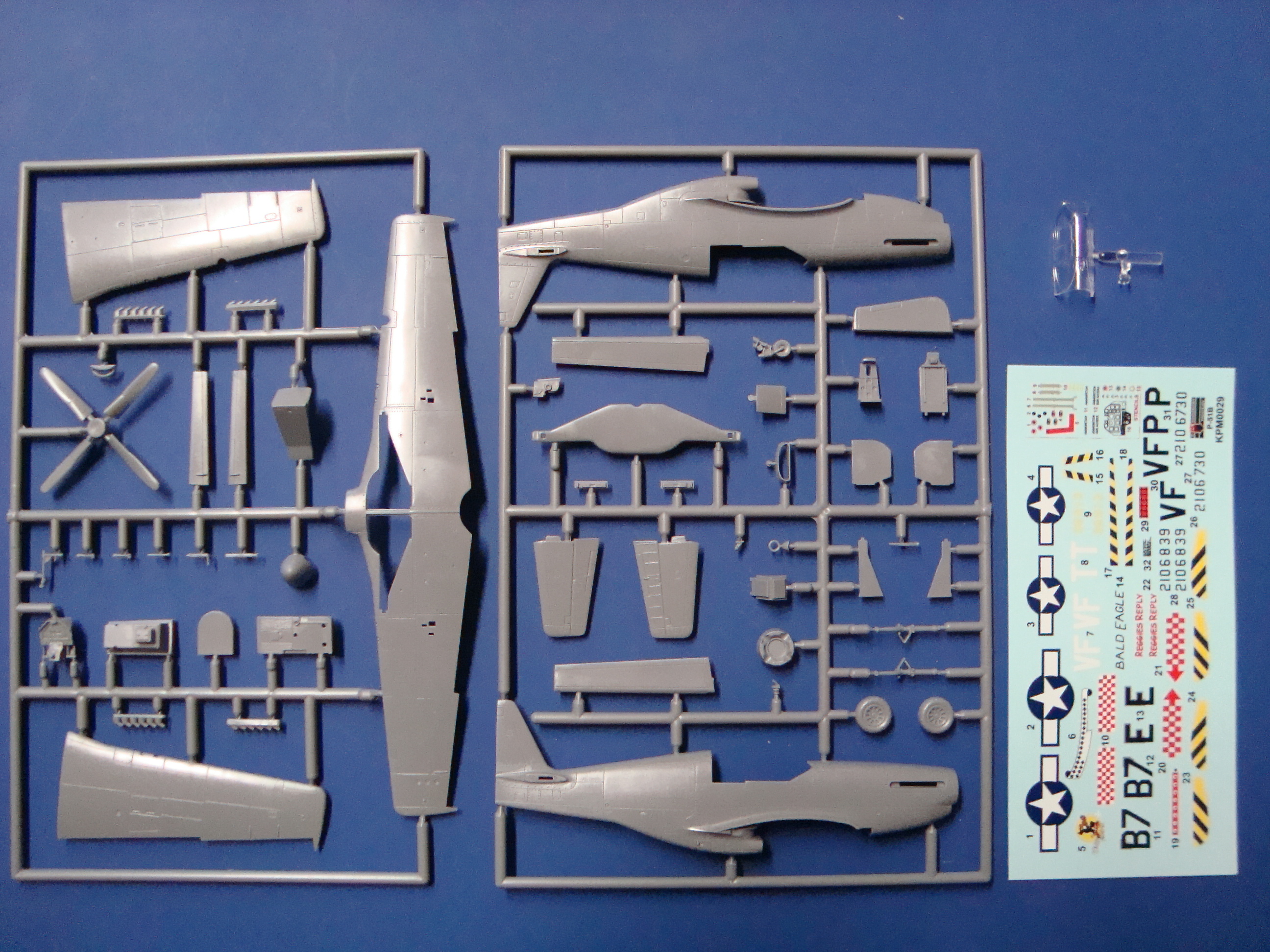 KPM0029 P-51 В Mustag KP Models