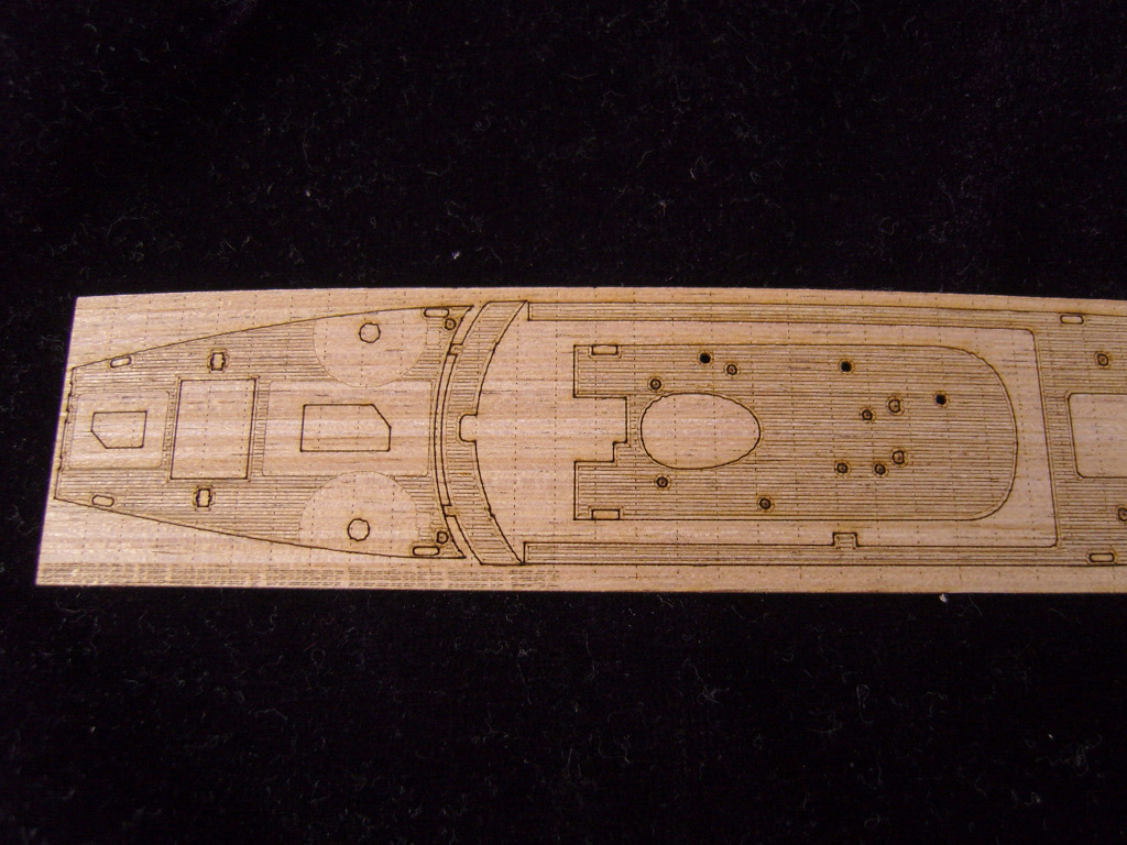 AW20084 Деревянная палуба для IJN Auxiliary Cruiser Houkoku Maru 1942