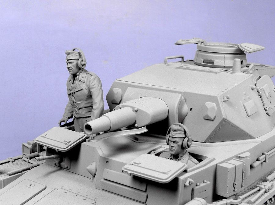 Т-35081 Немецкие танкисты (водитель и радист) (для Pz-IV) (лето 1939-44 гг) (2) Tank