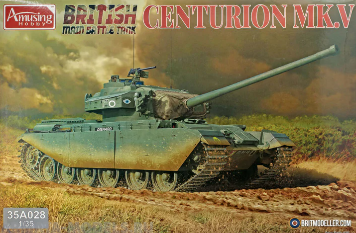 AH35A028 British Main Battle Tank Centurion MK5 Amusing Hobby