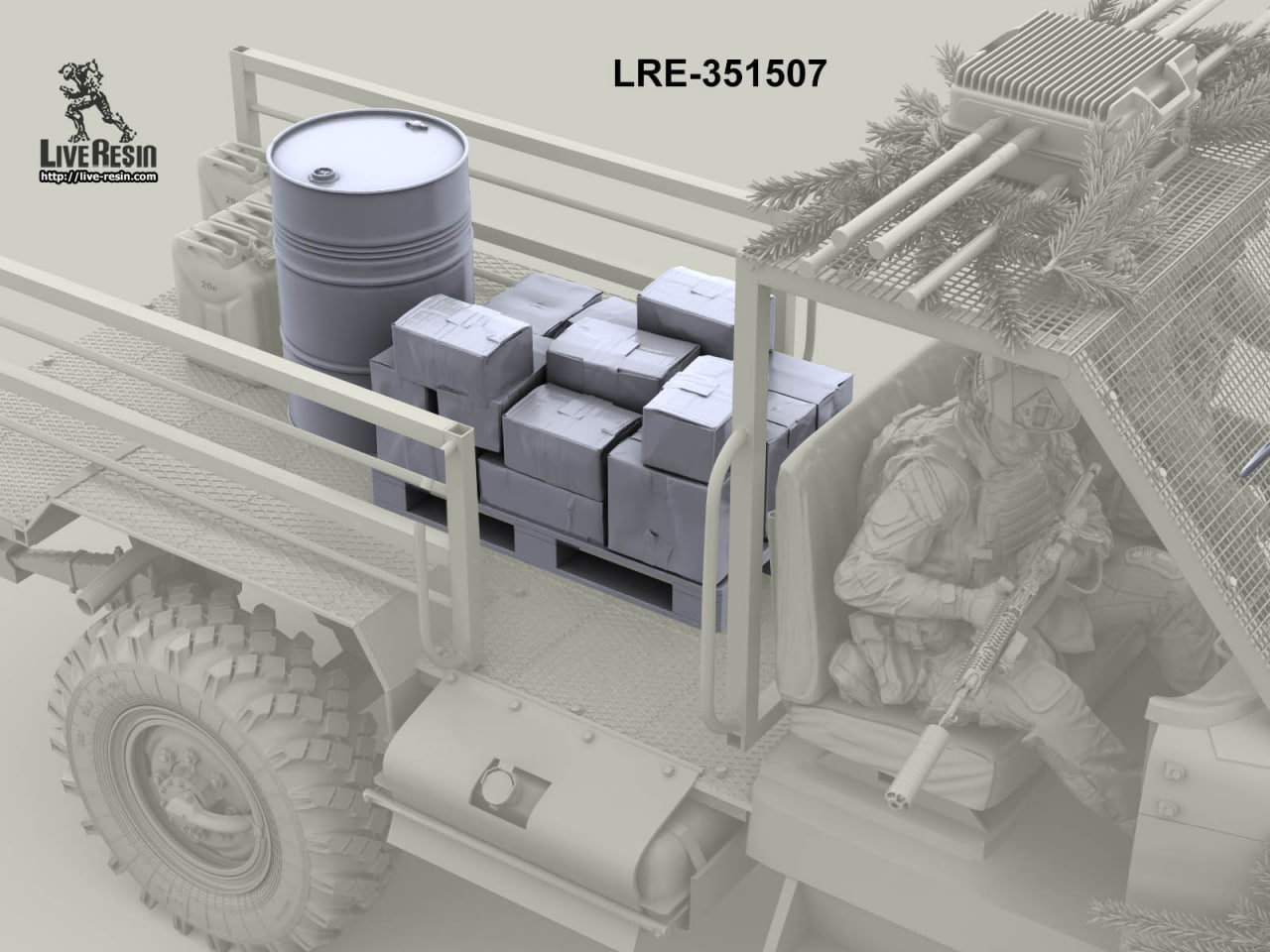 LRE35507 Поклажа/груз в кузов грузовика (Не для свободной продажи) Live Resin
