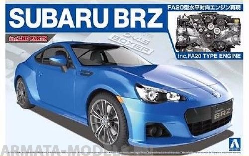 007617 Subaru BRZ '12 (Full Engine Detal) Aoshima