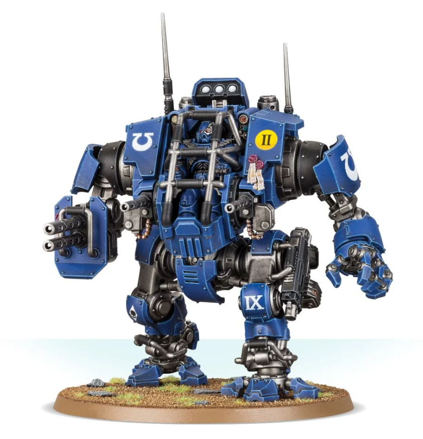48-98GW Набор Космодесант. Тактический боекостюм для примарисов Инвиктор (Space Marines Primaris Invictor Tactical Warsuit)