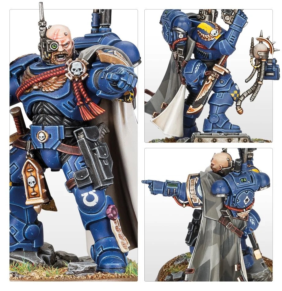 48-68GW Набор Космодесант. Примарис Капитан в броне Фобос (Space Marines Primaris Captain in Phobos Armour)