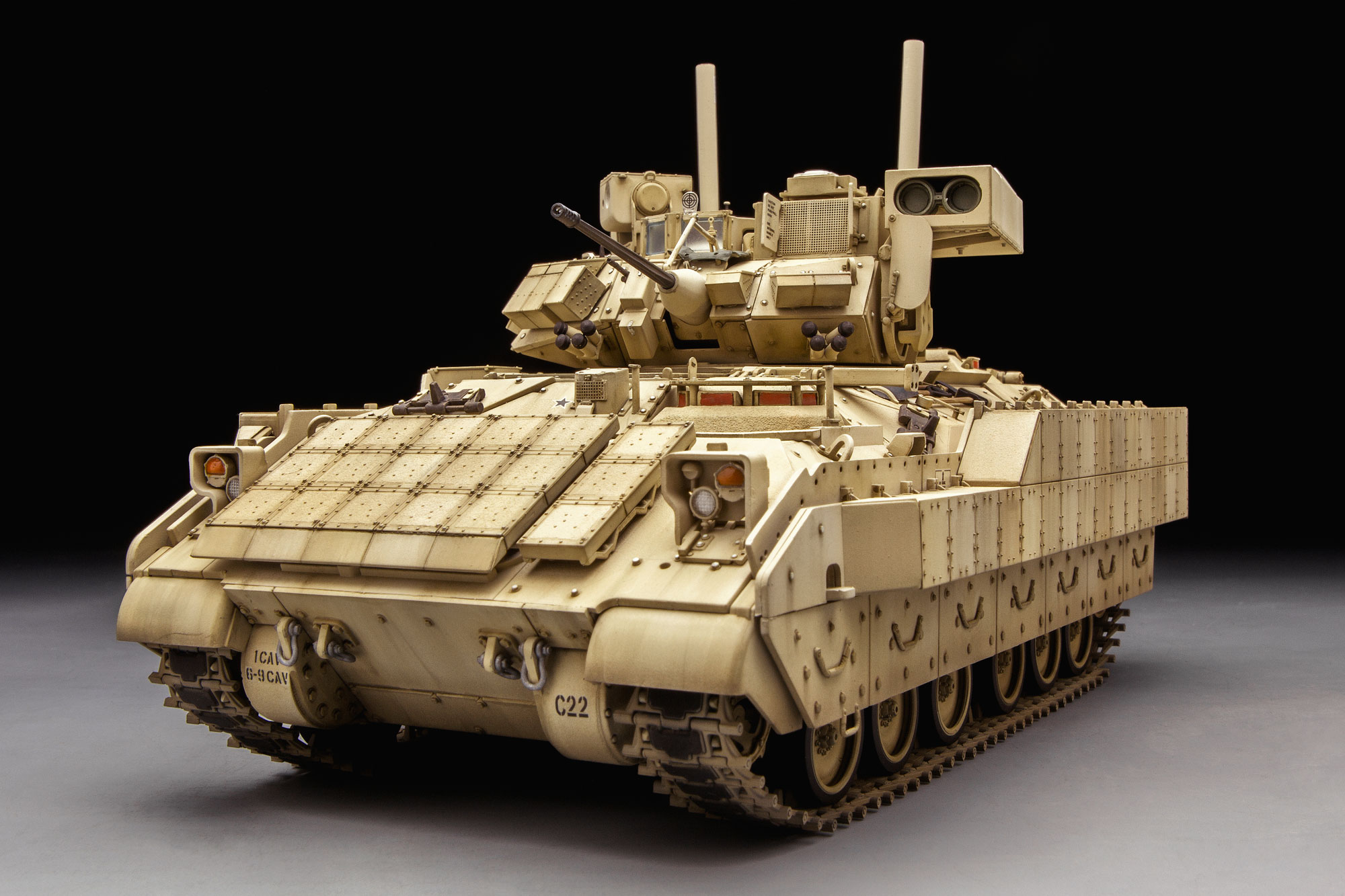 SS-006 U.S. Cavalry Figthing Venicle M3A3 Bradley Meng