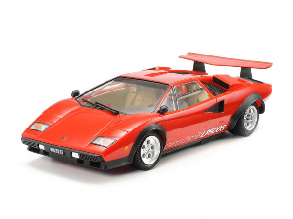 25419T 1/24 LAMBORGHINI COUNTACH LP500S с фигурой водителя. Tamiya