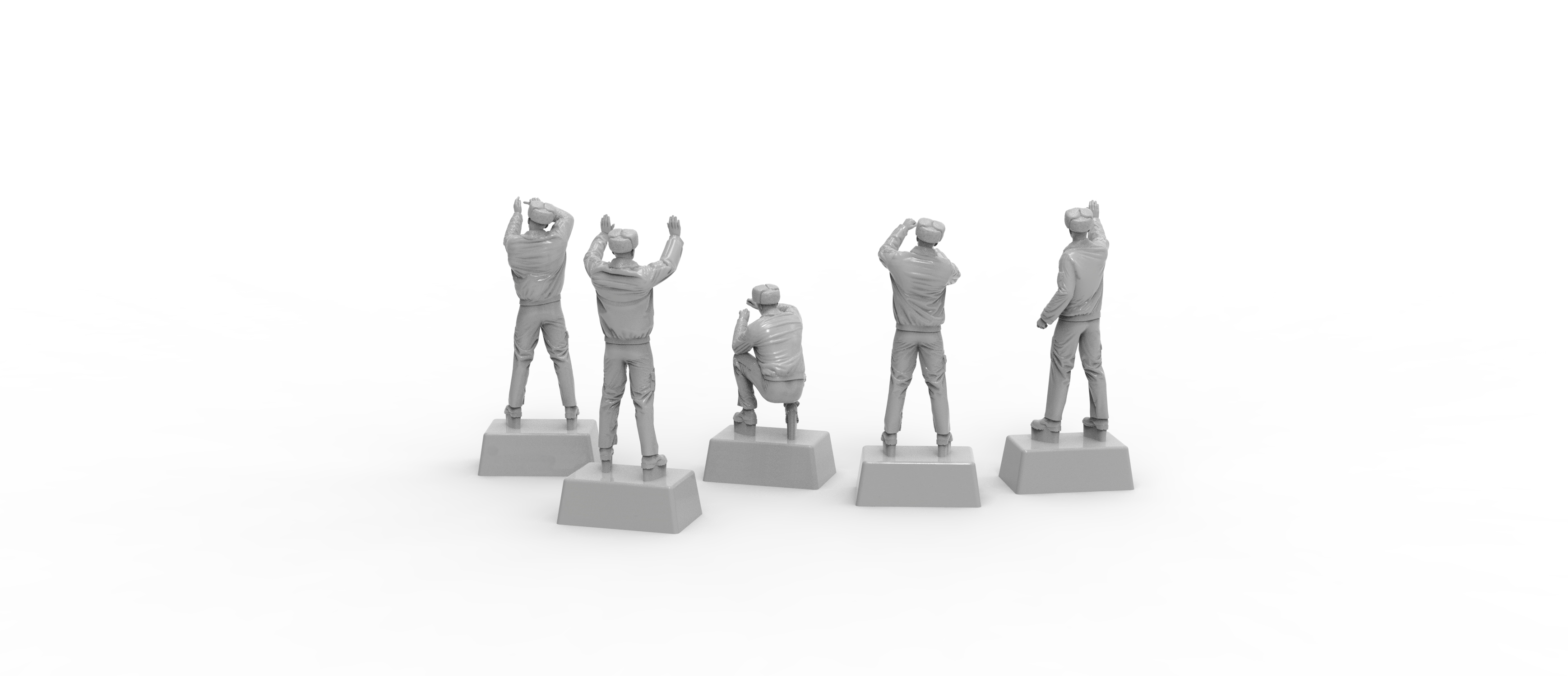 48123-1TMP ТЕХНИКИ ВКС РФ (ЗИМНЯЯ ФОРМА) НАБОР №17 Temp Models