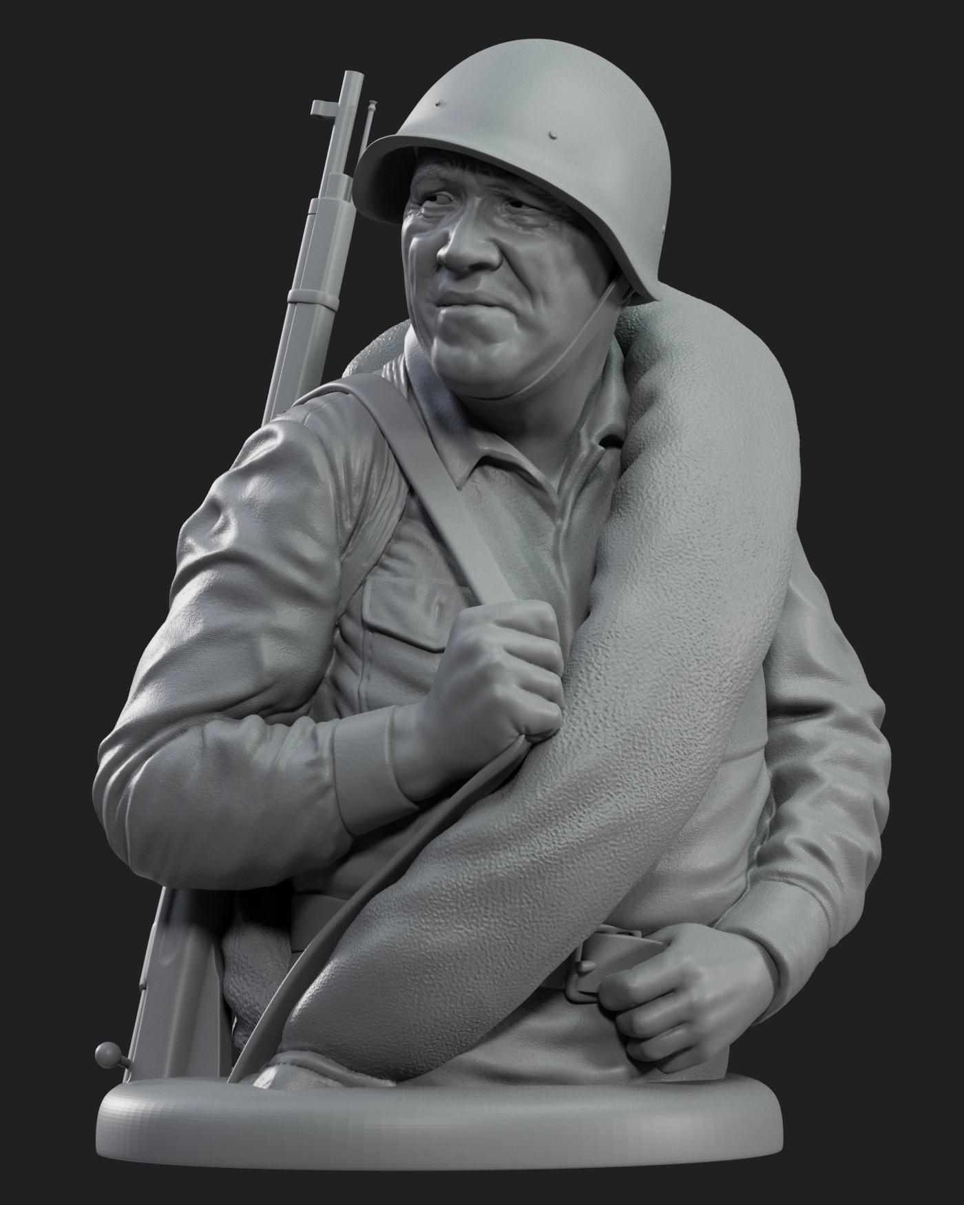 AM1010 Бюст Красноармейца Некрасова Arma Models