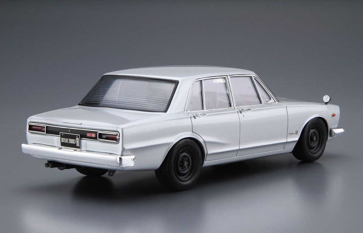 05835 Nissan Skyline 2000 GT-R PGC10 '70 Aoshima