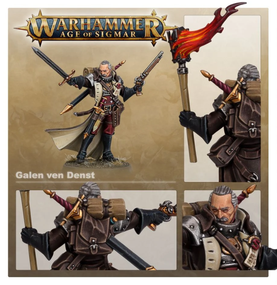 86-45GW Набор Города Сигмара. Гален и Доралия Вен Денст (Cities of Sigmar: Galen and Doralia ven Denst)