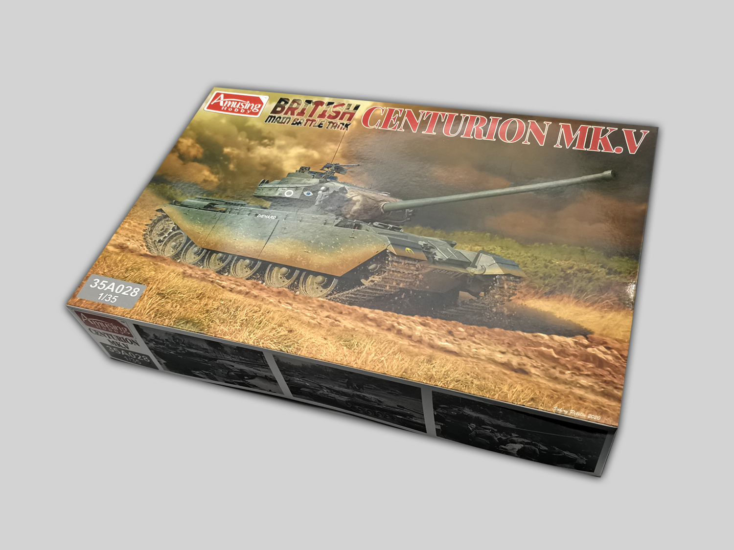 AH35A028 British Main Battle Tank Centurion MK5 Amusing Hobby