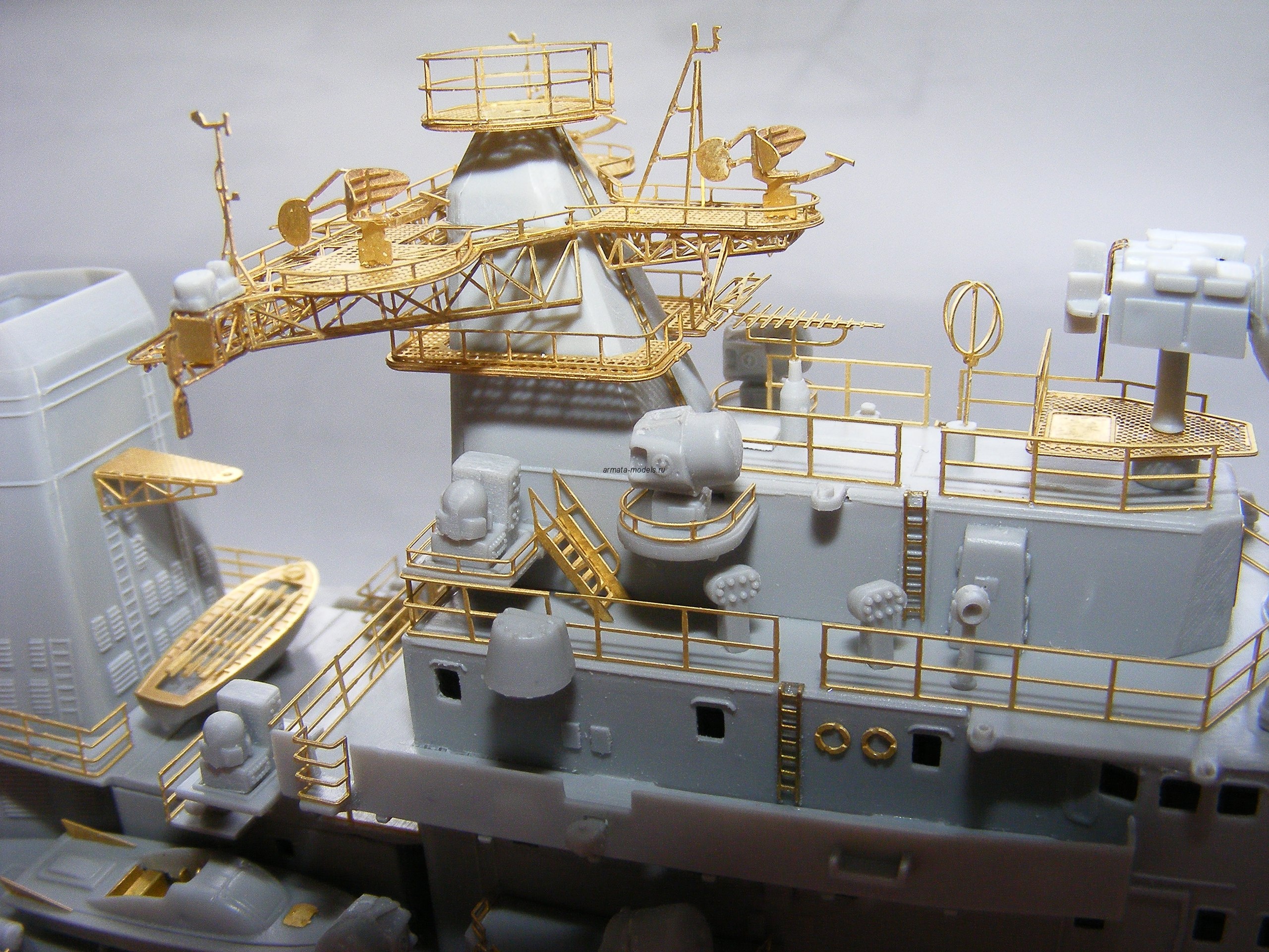 350204 Набор фототравления для кораблей класса Современный; пр.956