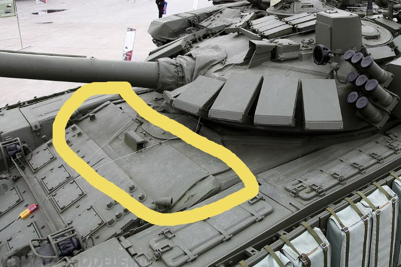 AM72252 Корректировочный набор «плита лобовая»