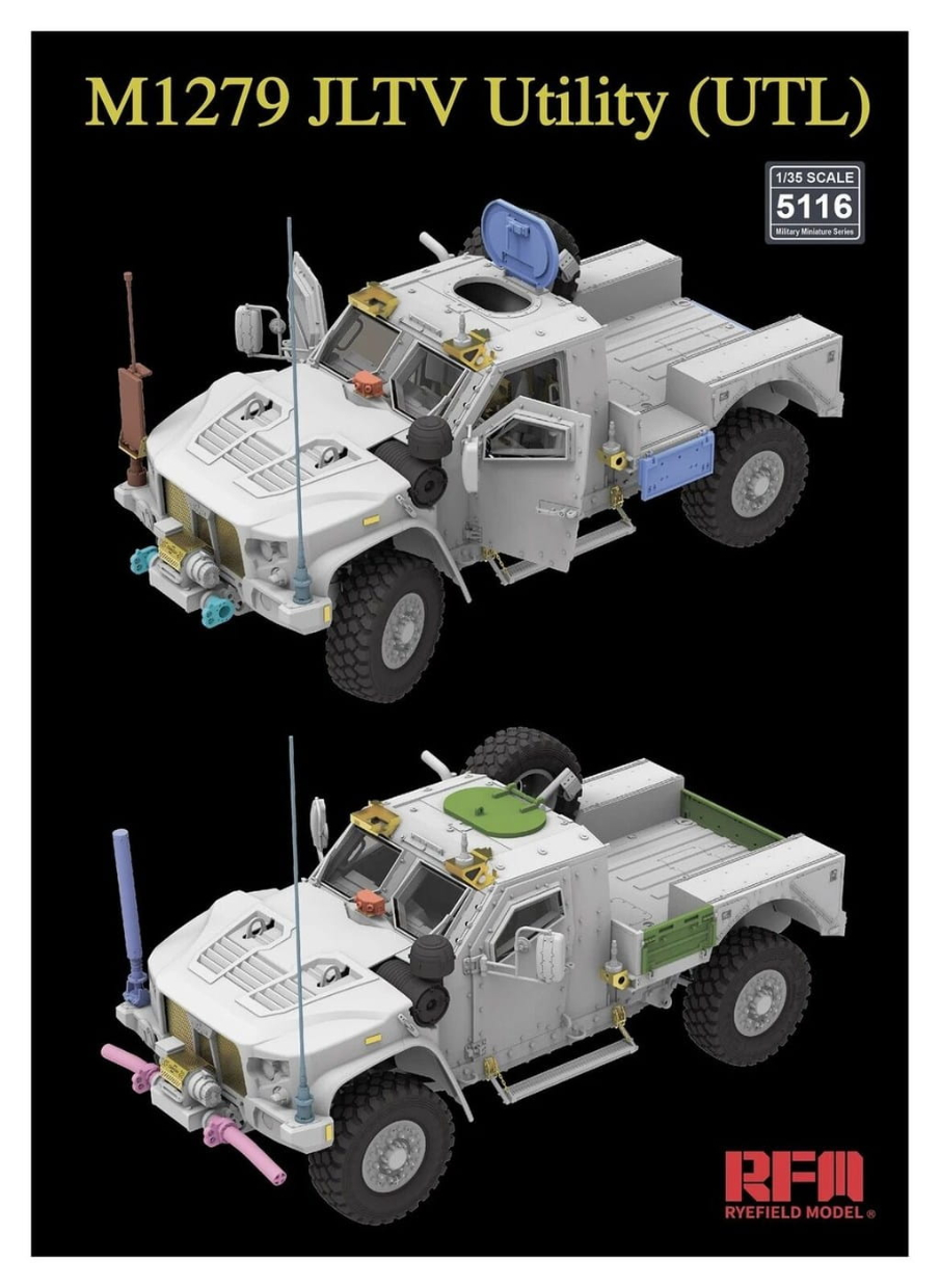 RM-5116 Сборная модель Бронеавтомобиль  M1279 JLTV Utility (UTL) Rye Field Model (RFM)