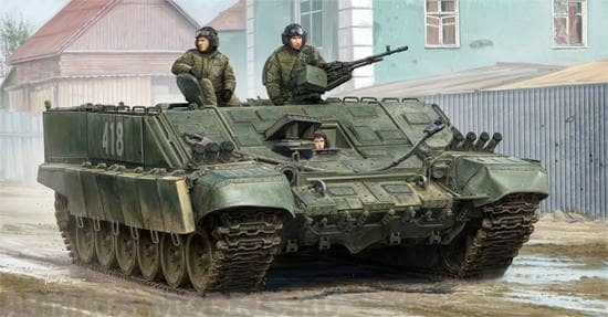 09549 БТР  Russian BMO-T specialized heavy armored personnel carrier   Trumpeter