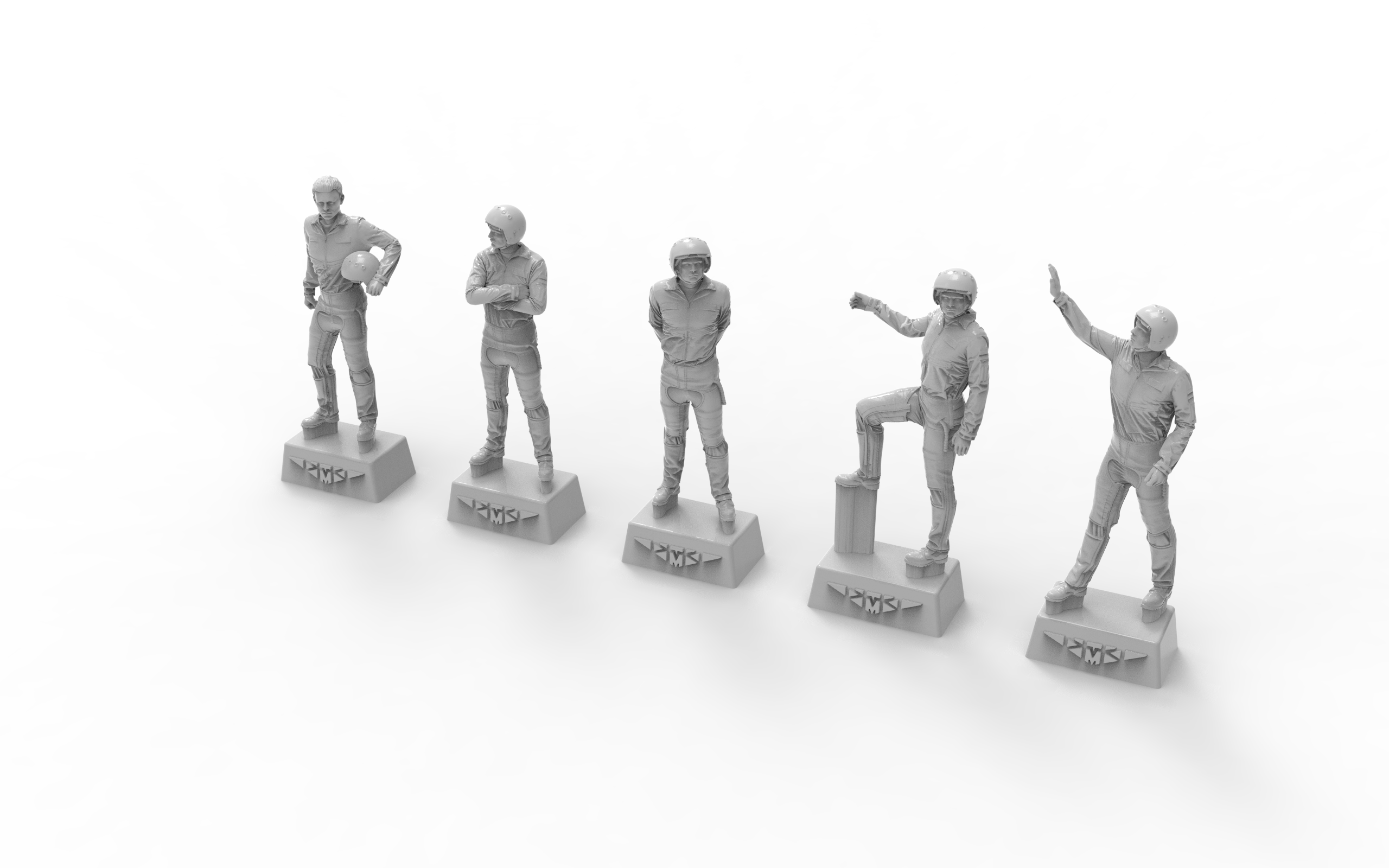 72128-1TMP ПИЛОТЫ ВКС РФ (ППК-3, ЗШ-7). Набор  №22 Temp Models