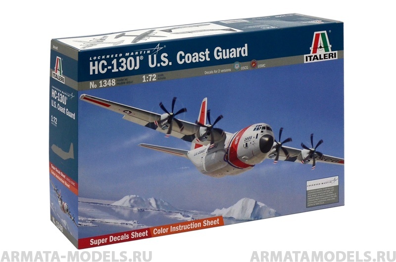1348ИТ Самолет  HC-130G Italeri
