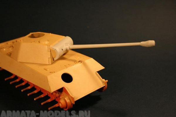 RE35-076 Дополнение для моделей KwK42/L71 Barrel with Canvas Cover for Panther Tank