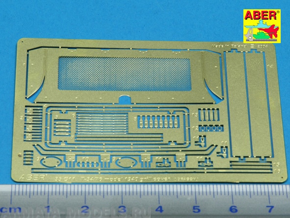 ABR-35-G11  Дополнения для  1/35 T-34/76 Mod.1940 grille cover  для Dragon 1/35