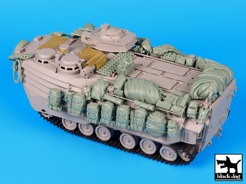 T35119 Конверсионный набор AAVP-7A1 accessories set for Hobby Boss (Black dog)