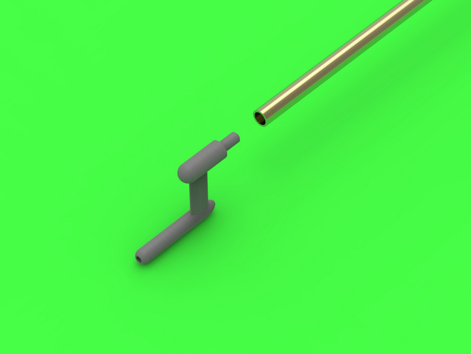 AM-48-157 Amerykanska Rurka Pitota z okresu II w.sw. - typ "L" (1szt.)