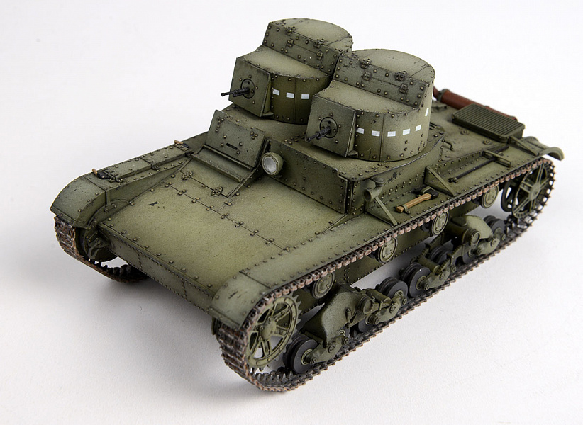 3542 Советский танк Т-26 обр. 1932 г. (двухбашеный) Звезда